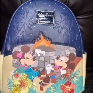 Disney Parks Loungefly Mickey and Minnie Aulani Backpack
